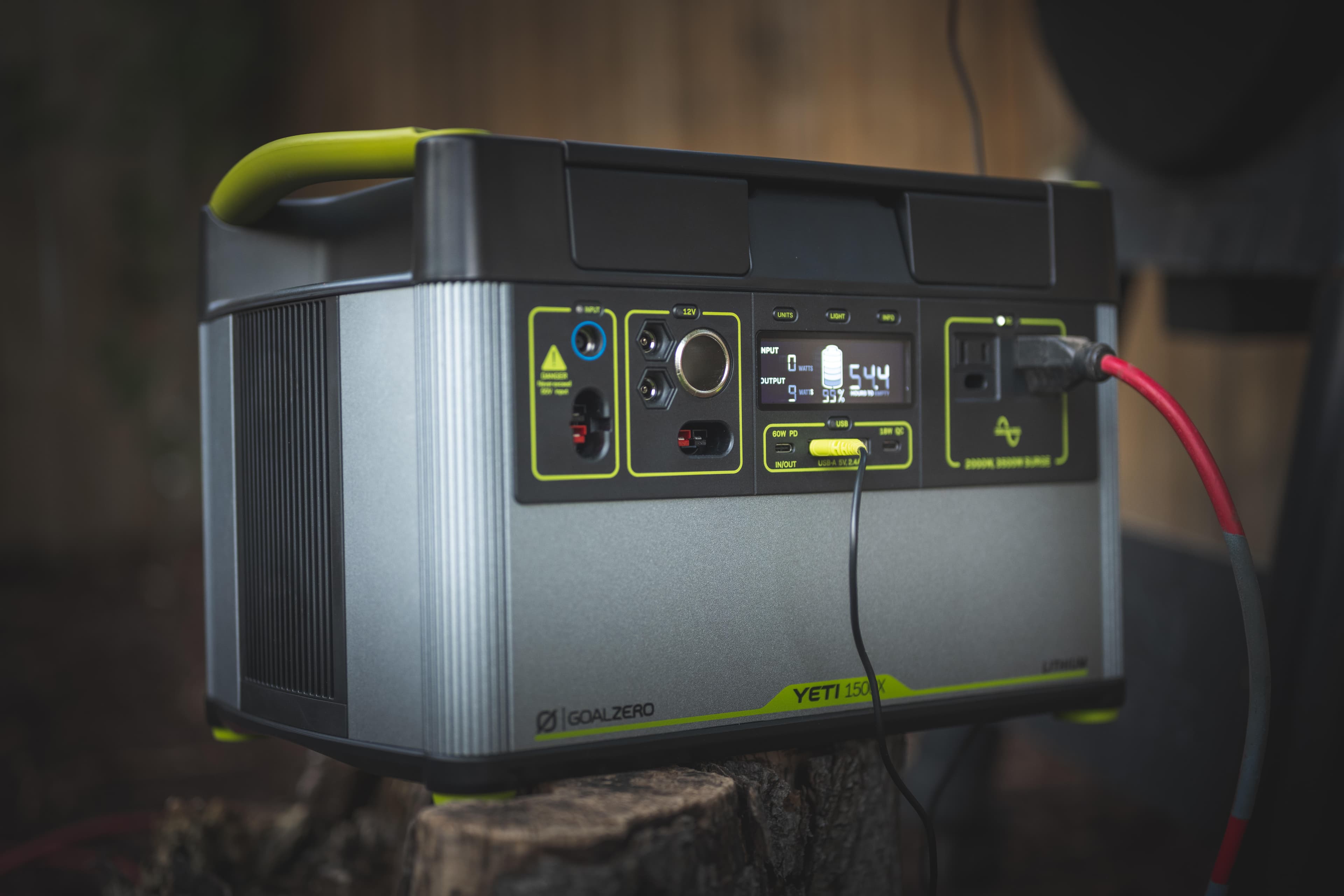 תחנת כח ניידת GOALZERO YETI 1500X - קיבולת 1.5Wh - הספק 2KW
