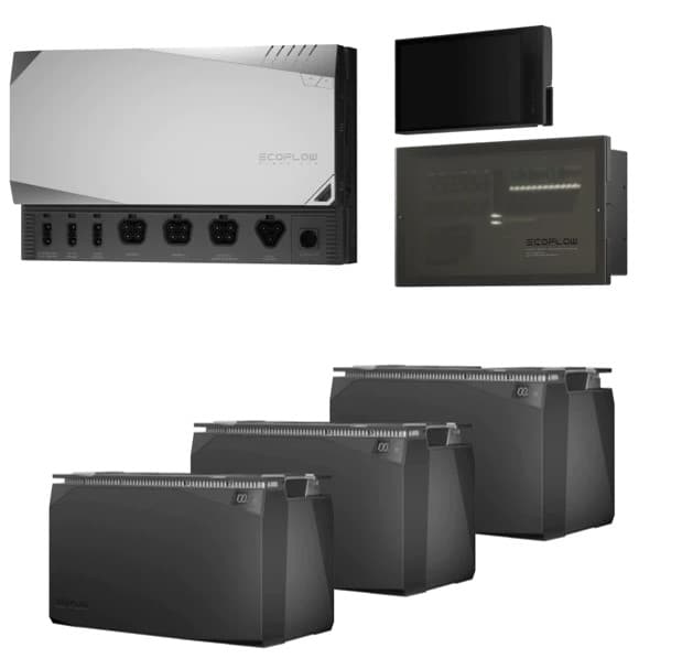 קיט מערכת אגירה ECOFLOW POWER KIT 3600/6000W 5Kwh