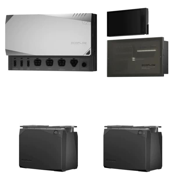 קיט מערכת אגירה ECOFLOW POWER KIT 3600/6000W  4Kwh