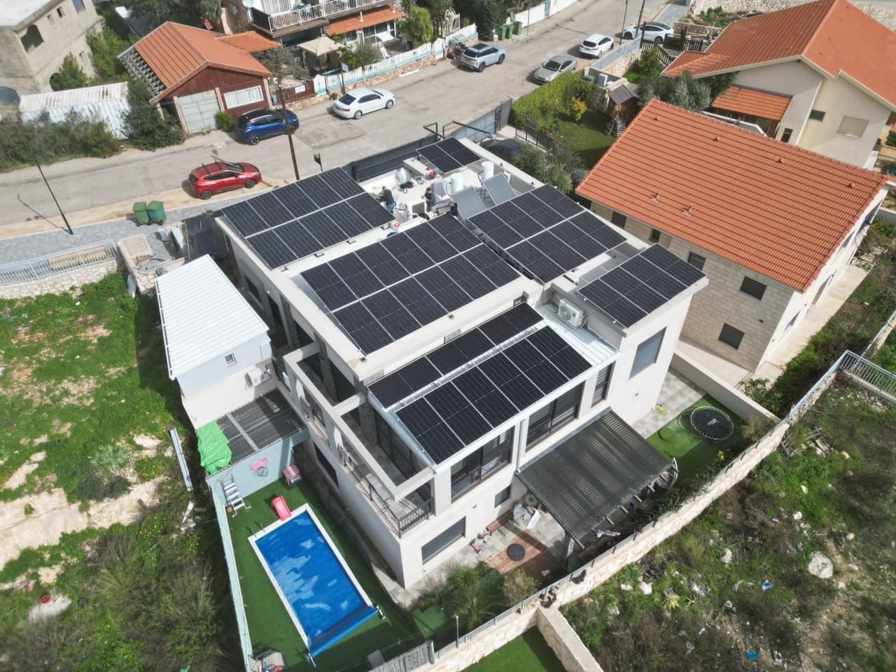 מבט DJI על מערכת PV ביתית